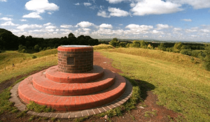 Toposcope at the summit of Baggeridge,