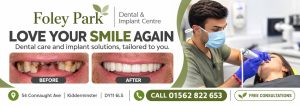 Love Your Smile Again Dental Banner